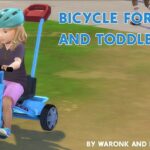 Bicycle For Kids and Toddler by Waronk at Mod The Sims 4