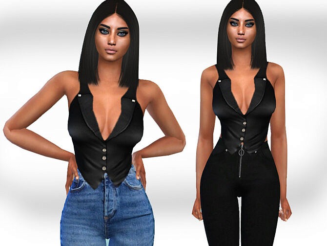 Black Vest by Saliwa at TSR