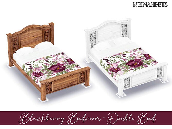 Blackberry Bedroom by neinahpets at TSR