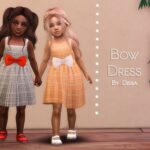 Bow Dress Toddler by Dissia at TSR