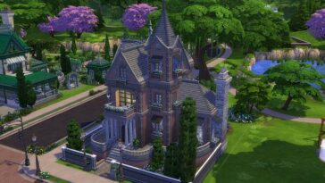 Brick Manor by alexiasi at Mod The Sims 4