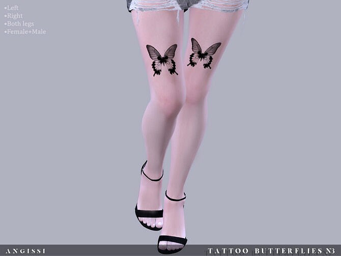 Butterflies n3 Tattoo by ANGISSI at TSR