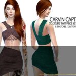 COLBIE TWO PIECE SET TOP by carvin captoor at TSR