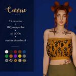 Carrie Tube Top at Katverse