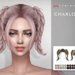 Charlotte Hair 146 by TsminhSims at TSR