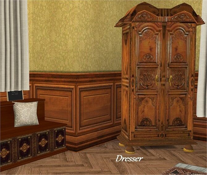 Conversion of Vitasims Victorian single room by Clara at All 4 Sims
