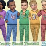 Country Flannel Tracksuit by Pelineldis at TSR