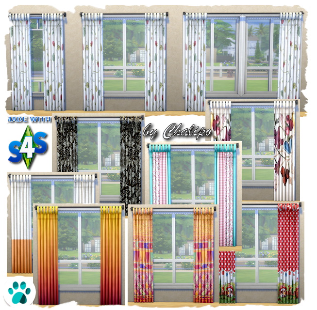 Curtains Pets by Chalipo at All 4 Sims