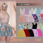 DSF OUTFIT SPRINGNOVA by DanSimsFantasy at TSR