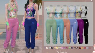 DSF SPORT OUTFIT FRUNA by DanSimsFantasy at TSR