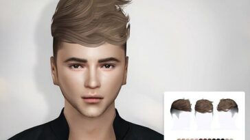 Dante Hair 143 by TsminhSims at TSR