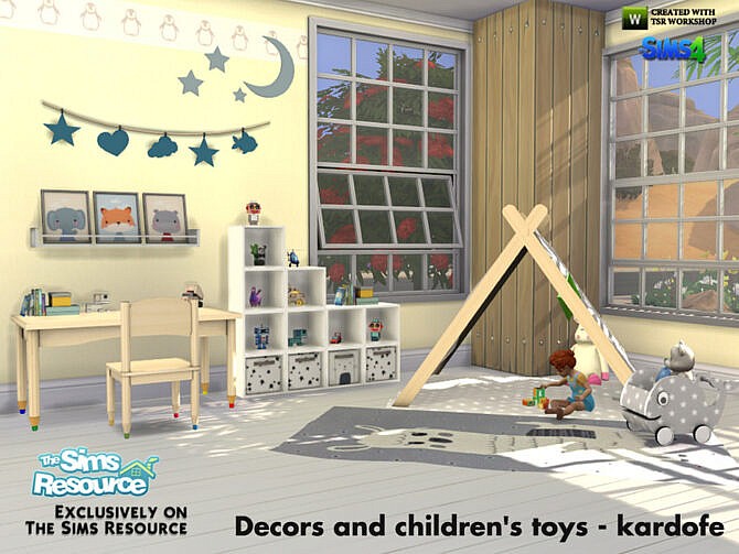 Decor and toys for kids by kardofe at TSR
