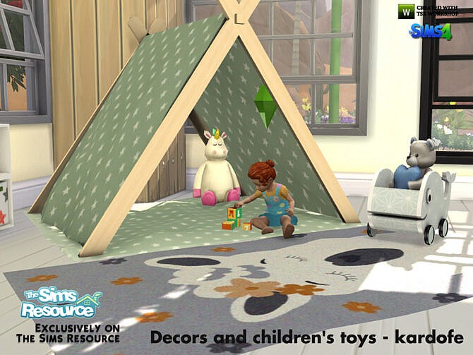 Decor and toys for kids by kardofe at TSR
