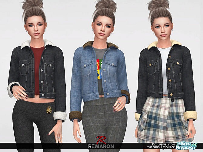 Denim Jacket 01 F by ReMaron at TSR
