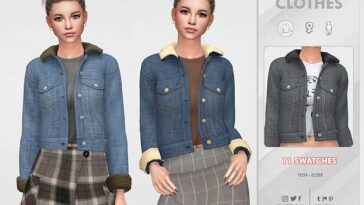 Denim Jacket 01 F by ReMaron at TSR