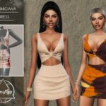 Dominicana Dress by CAMUFLAJE at TSR