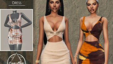 Dominicana Dress by CAMUFLAJE at TSR