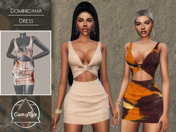 Dominicana Dress by CAMUFLAJE at TSR