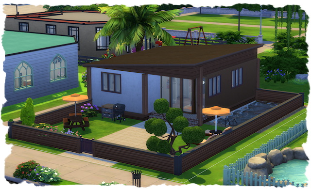 Dream mini house by Chalipo at All 4 Sims
