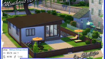 Dream mini house by Chalipo at All 4 Sims