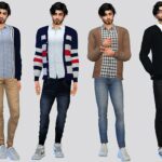 Dunne Casual Cardigan by McLayneSims at TSR