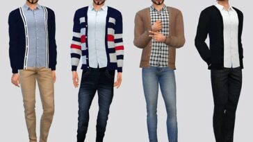 Dunne Casual Cardigan by McLayneSims at TSR