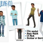 EP01 JEANS (CU) at Sims4Sue