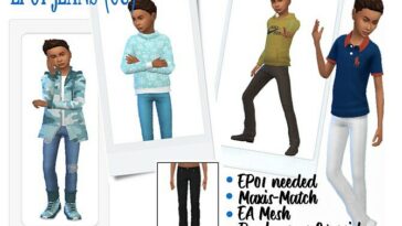 EP01 JEANS (CU) at Sims4Sue