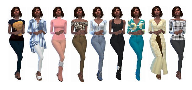 EP03 SKINNY JEANS at Sims4Sue
