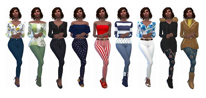 EP03 SKINNY JEANS at Sims4Sue
