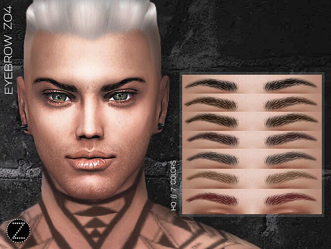 EYEBROW Z04 by ZENX at TSR