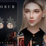 Earrings 46 by Bobur3 at TSR