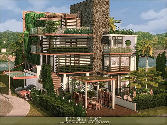 Eco Sky House by MychQQQ at TSR