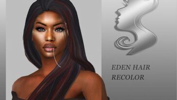 Eden Hair Recolor at Teenageeaglerunner