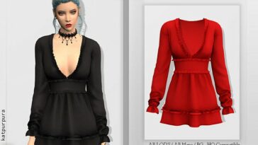 Einar Dress by KaTPurpura at TSR