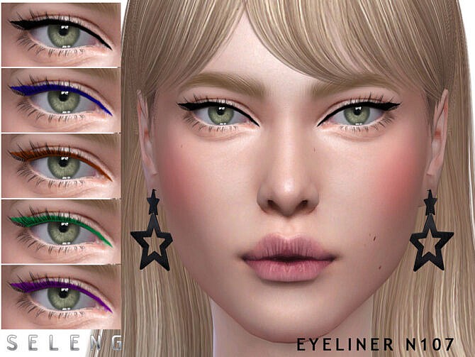 Eyeliner N107 by Seleng at TSR