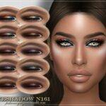 FRS Eyeshadow N161 by FashionRoyaltySims at TSR