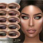 FRS Eyeshadow N162 by FashionRoyaltySims at TSR