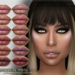 FRS Lipstick N251 by FashionRoyaltySims at TSR