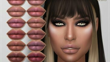 FRS Lipstick N251 by FashionRoyaltySims at TSR