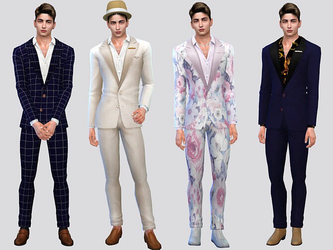 Fancy Men Suit by McLayneSims at TSR