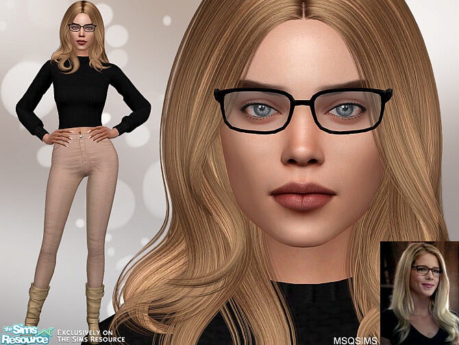 Felicity Smoak at MSQ Sims