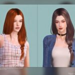 Female Hair G42 by DaisySims at TSR