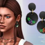 Flower Clay Earrings by DailyStorm at TSR