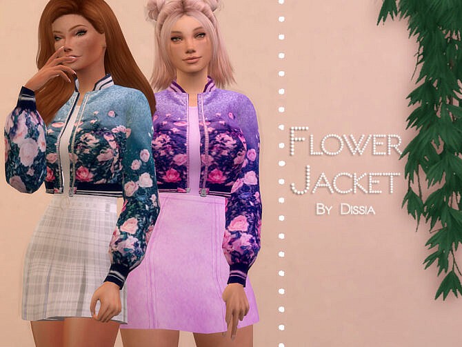 Flower Jacket by Dissia at TSR