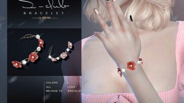 Flower bracelet 2021012 by S-Club LL at TSR