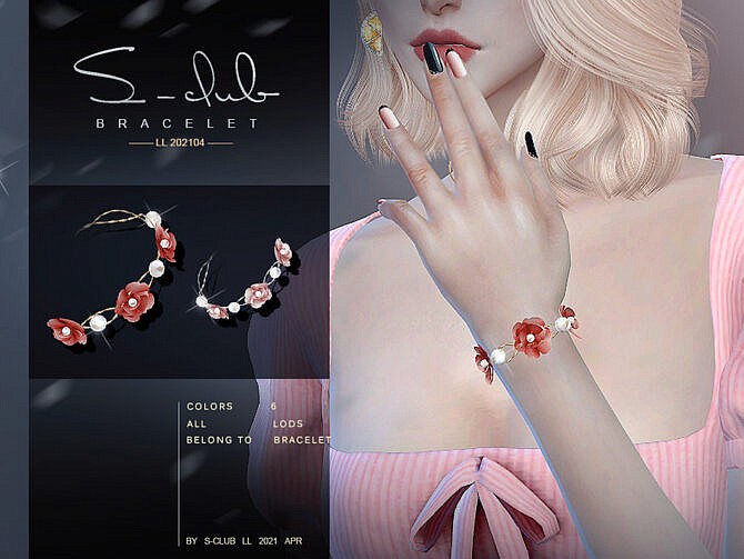 Flower bracelet 2021012 by S-Club LL at TSR