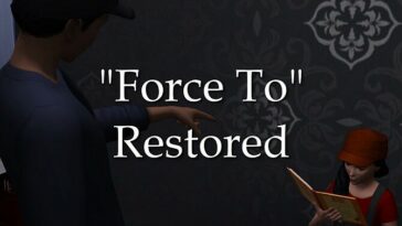 Force to Restored by lazarusinashes at Mod The Sims 4