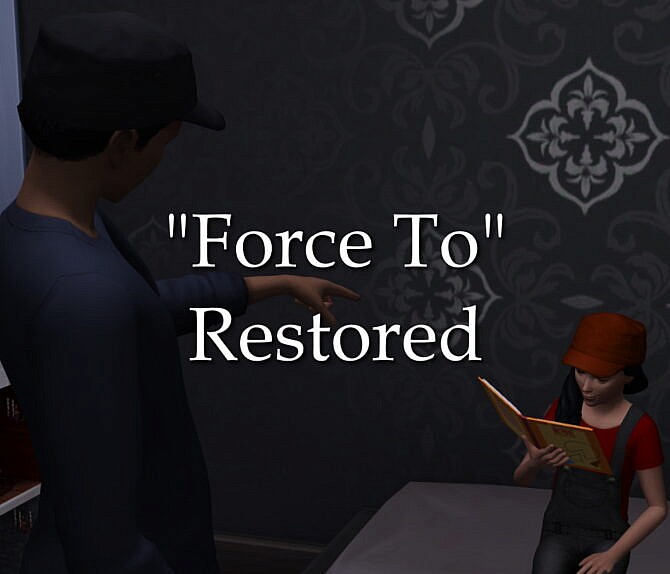 Force to Restored by lazarusinashes at Mod The Sims 4