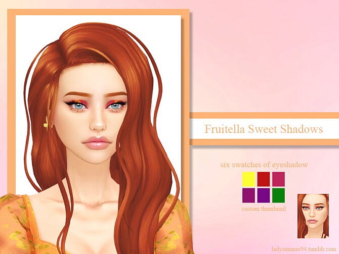 Fruitella Sweet Shadows by LadySimmer94 at TSR